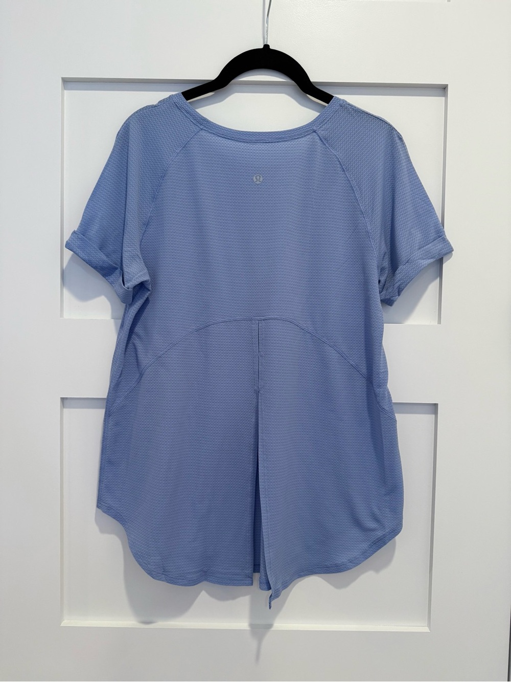 Lululemon Light Blue Short Sleeve Crew Top - Picture 2 of 2